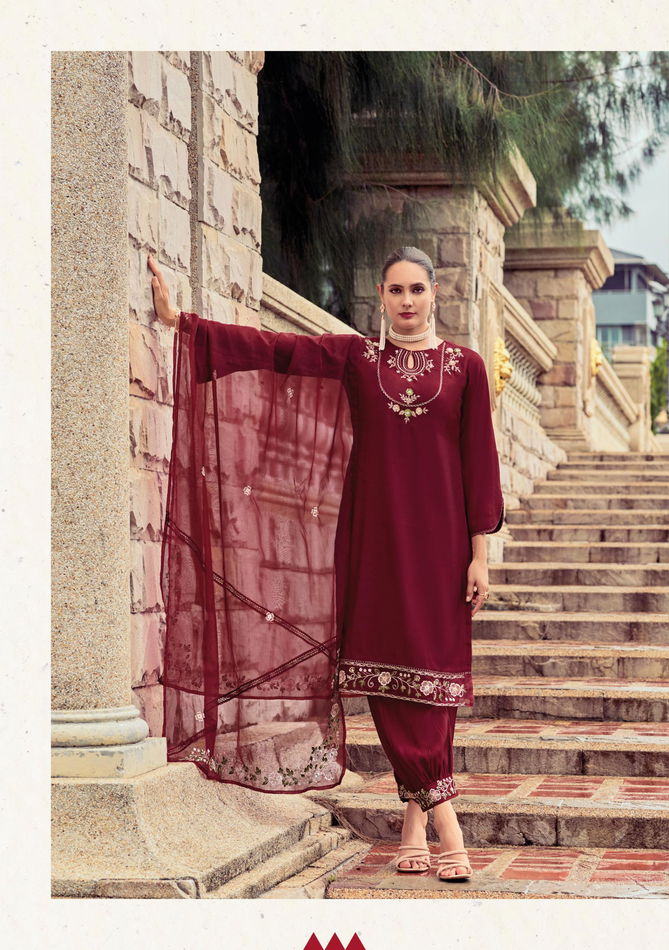 Afsana By Lady Leela Viscose Silk Designer Kurti With Bottom Dupatta Wholesale Market In Surat
